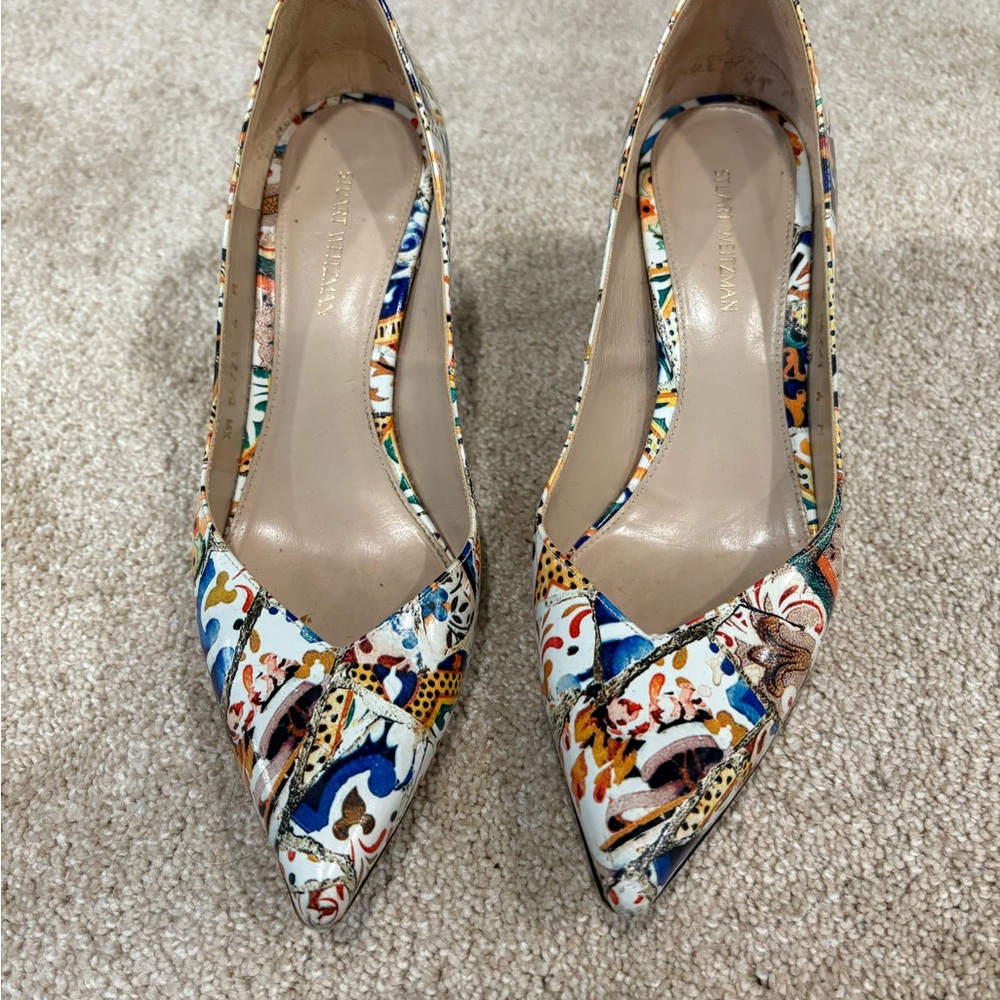 Stuart Weitzman Multicolor Heels, size 6
